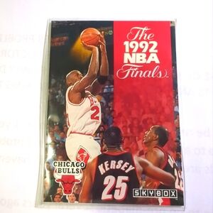 1992-93 SKYBOX #314 MICHAEL JORDAN Chicago Bulls THE NBA FINALS Basketball Card